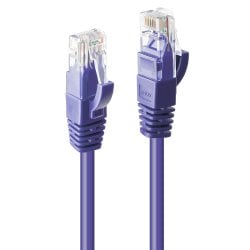 0.3m Cat.6 U/UTP Network Cable, Purple