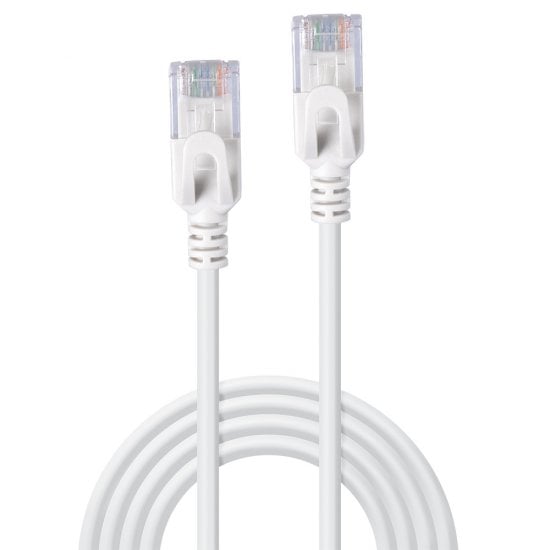 0.3m Cat.6A U/FTP Ultra Slim Network Cable, Grey