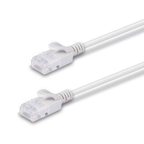 0.3m Cat.6A U/FTP Ultra Slim Network Cable, Grey