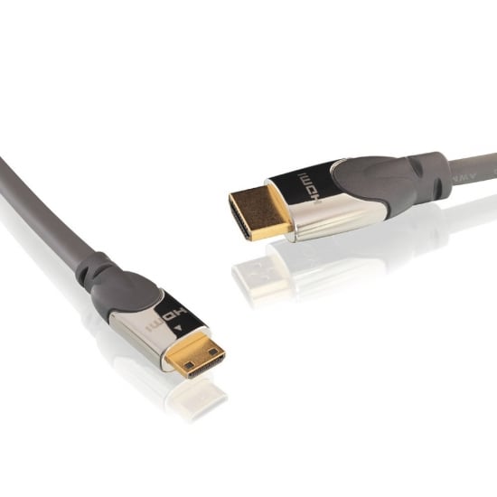 0.5m CROMO High Speed HDMI to Mini HDMI Cable with Ethernet