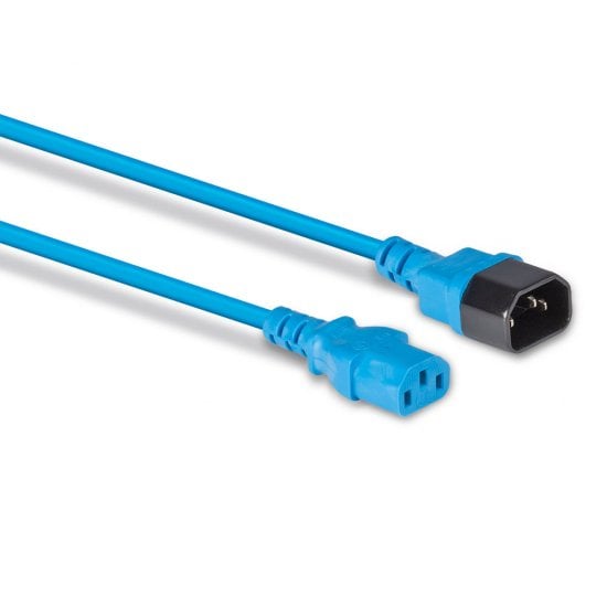 0.5m IEC Extension Cable, Blue