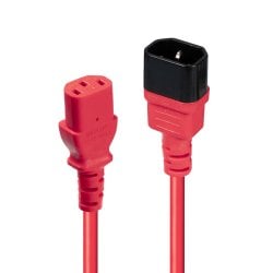 0.5m IEC Extension Cable, Red