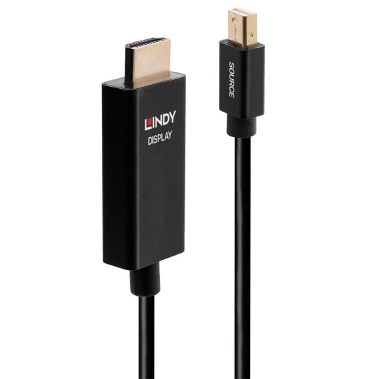 0.5m Mini DisplayPort to HDMI 4K60hz Adapter Cable