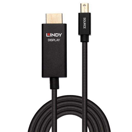 0.5m Mini DisplayPort to HDMI 4K60hz Adapter Cable