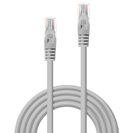 15m Cat.5e U/UTP Network Cable, Grey