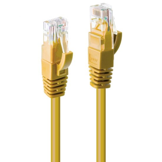 15m Cat.6 U/UTP Network Cable, Yellow