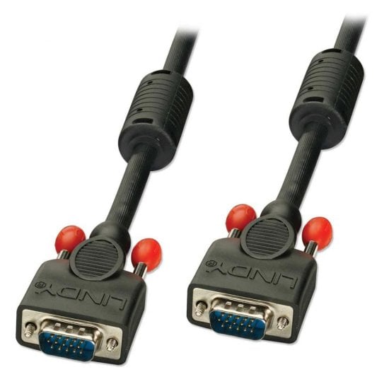 15m Premium SVGA Monitor Cable, Black