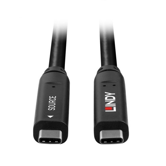 15m USB 3.2 Gen 2 & DP 1.4 Type C Hybrid Cable