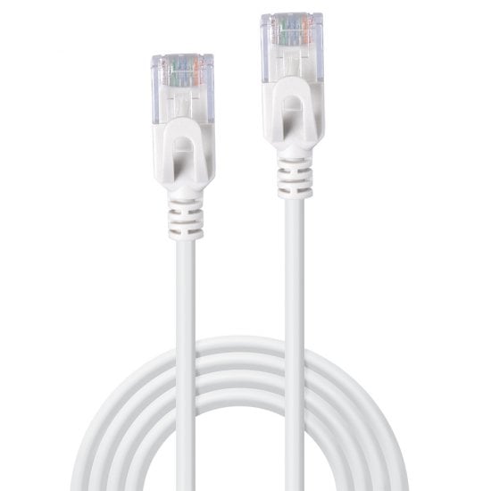 1m Cat.6A U/UTP Ultra Slim Network Cable, Grey