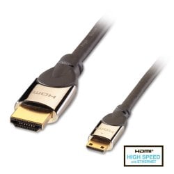 1m CROMO High Speed HDMI to Mini HDMI Cable with Ethernet