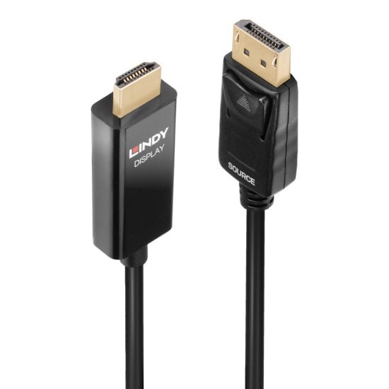 1m Display Port to HDMI 4K60Hz Adapter Cable with HDR