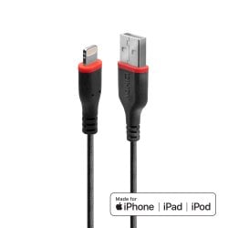 1m Reinforced USB Type A to Lightning Charge & Sync Cable