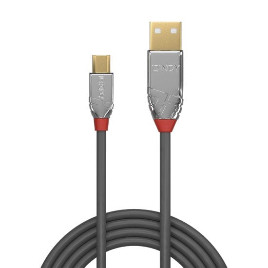 1m USB 2.0 Type A to Micro-B Cable, Cromo Line