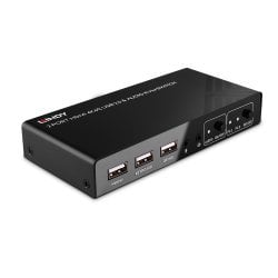 2 Port HDMI 4K60, USB 2.0 & Audio KVM Switch