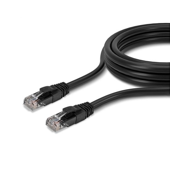 20m Cat.6 U/UTP Network Cable, Black