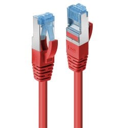 2m CAT6a S/FTP LS0H Snagless Gigabit Network Cable, Red