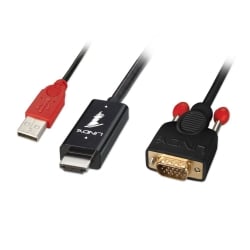 2m HDMI to VGA Adatper Cable