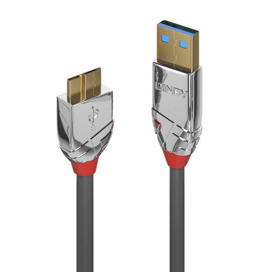 2m USB 3.2 Type A to Micro-B Cable, 5Gbps, Cromo Line