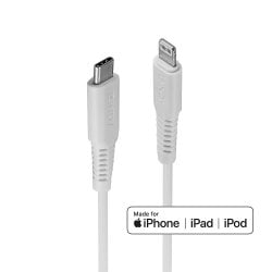 2m USB Type C to Lightning Cable, White
