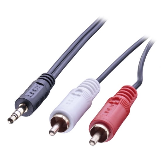 3m Premium Phono To 3.5mm Cable
