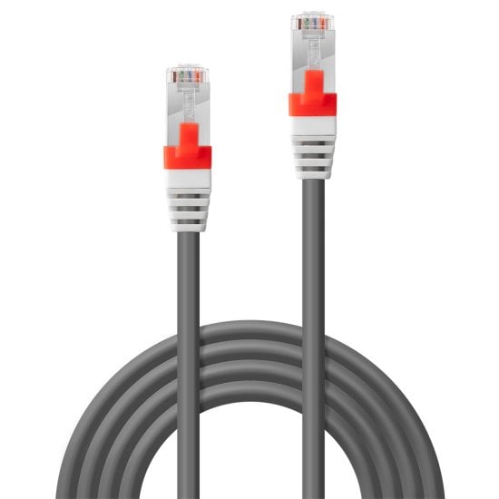 5m Cat.6A S/FTP LSZH Network Cable, Grey