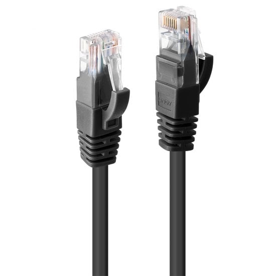 7.5m CAT6 U/UTP Network Cable, Black