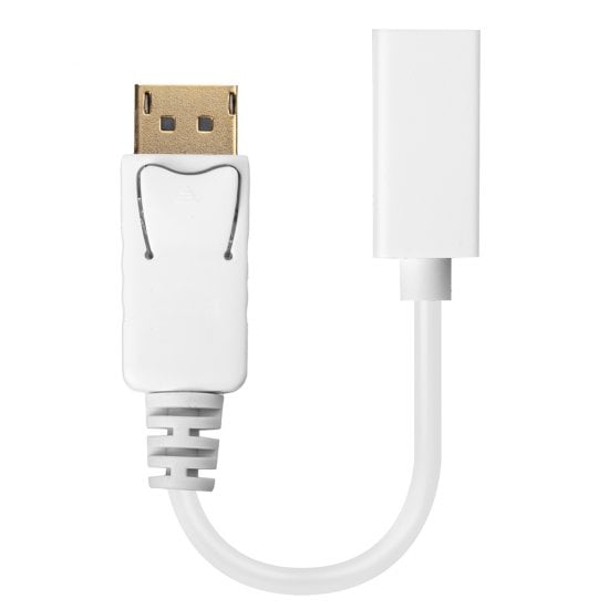 DisplayPort Male to Mini DisplayPort Female Adapter Cable