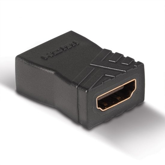 High Speed HDMI Female To Female Coupler, Black