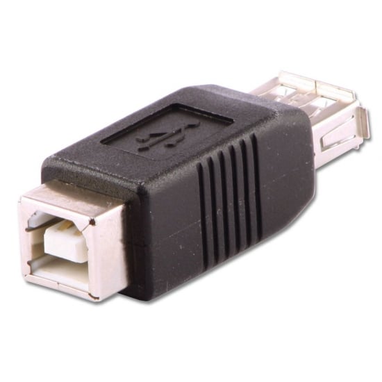 USB Adapter, USB A Female to B Female